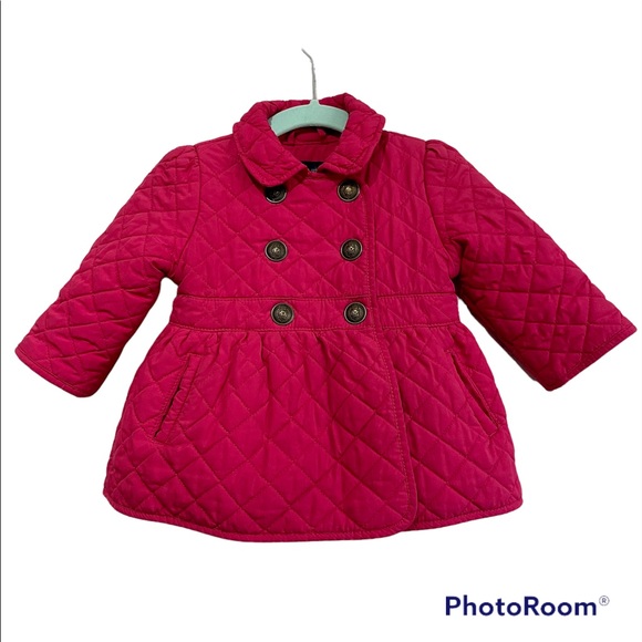 Ralph Lauren Baby Girls Quilted Double 